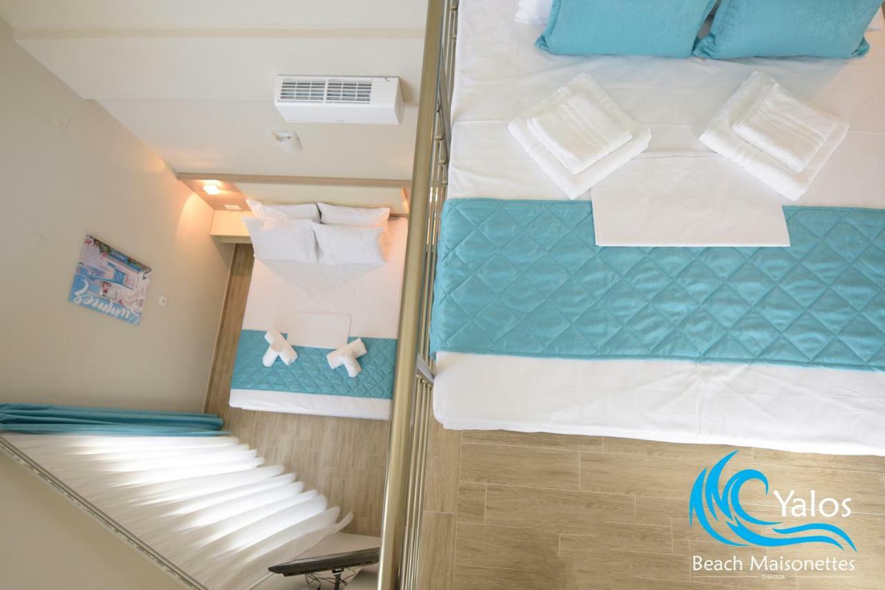 Yalos Beach Maisonettes Скала-Сотирос Экстерьер фото