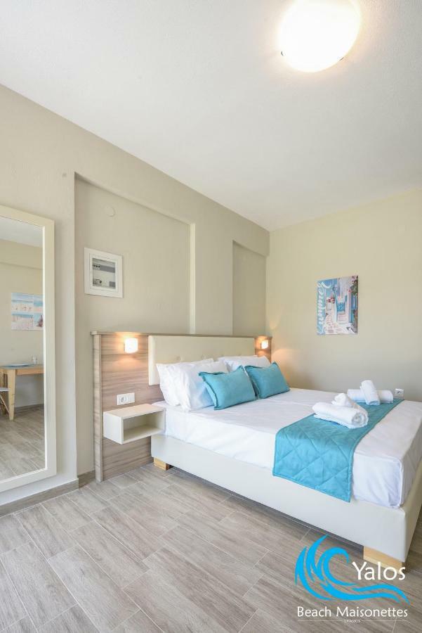 Yalos Beach Maisonettes Скала-Сотирос Экстерьер фото