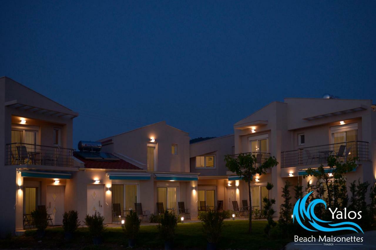 Yalos Beach Maisonettes Скала-Сотирос Экстерьер фото