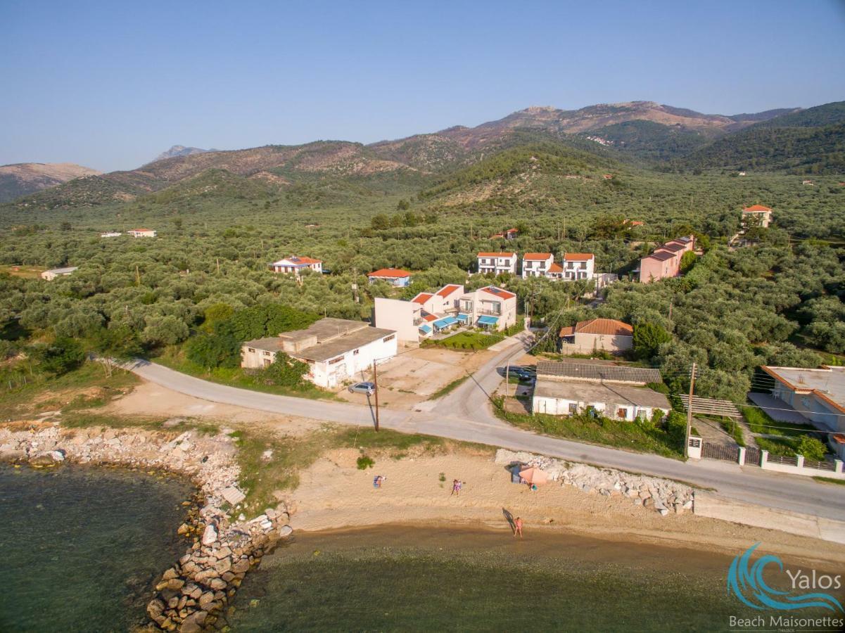 Yalos Beach Maisonettes Скала-Сотирос Экстерьер фото
