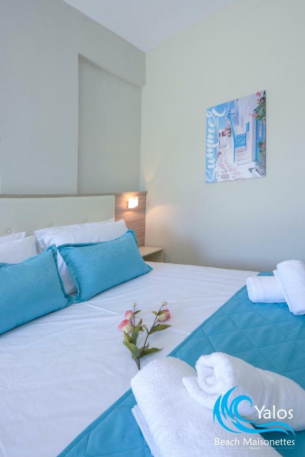 Yalos Beach Maisonettes Скала-Сотирос Экстерьер фото