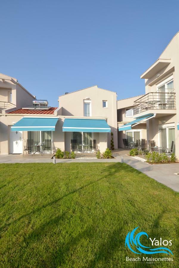 Yalos Beach Maisonettes Скала-Сотирос Экстерьер фото